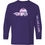 Thumbnail: Ski Like A Girl Girls Long Sleeve T-Shirt Purple Cotton Candy