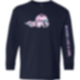 Board Like A Girl Girls Long Sleeve T-Shirt Cotton Candy