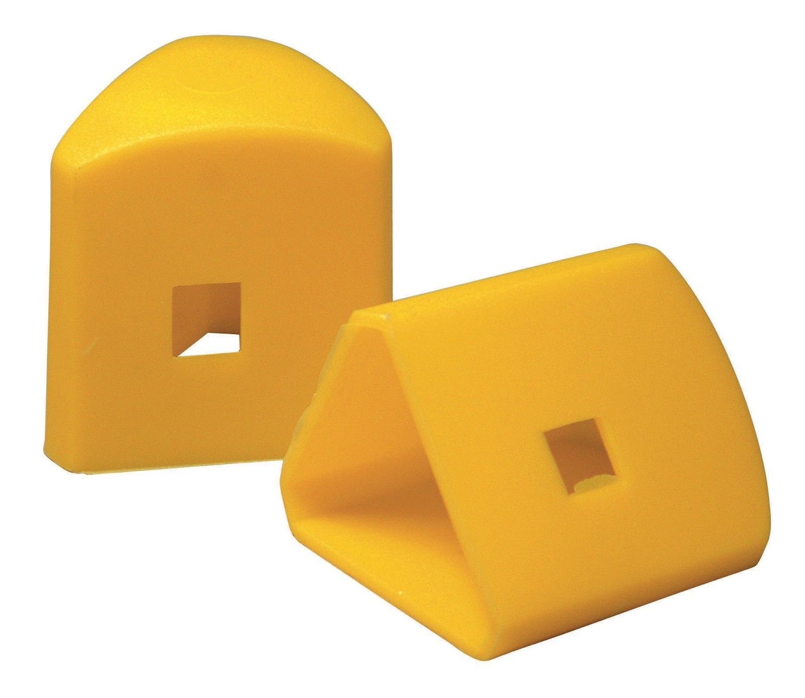 Yellow Caps - Triangle / Round