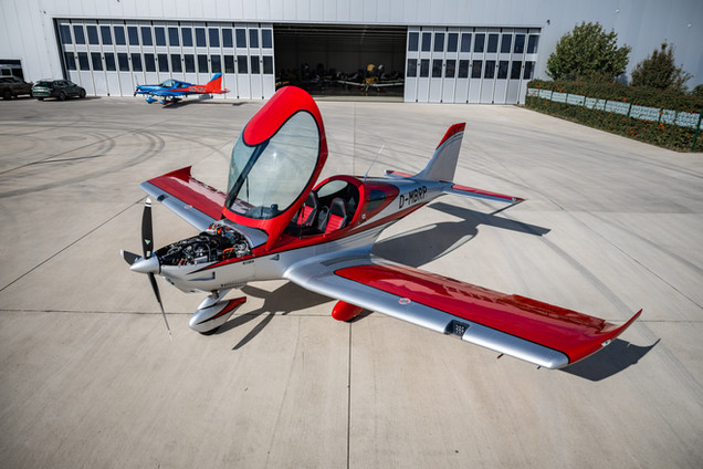 Bristell Classic 160 vor dem BRM Aero Hangar in Kunovice