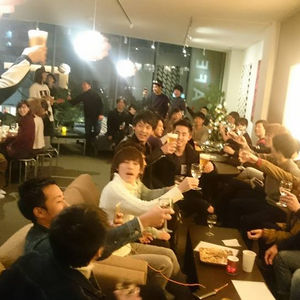 サッカーのサークル打ち上げで貸し切り!