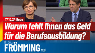 Warum fehlt Ihnen das Geld für die Berufsausbildung, Frau Ministerin?