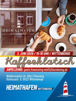 03.06. Kaffeeklatsch in Wittenberge