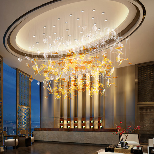 Snapshot of Elegant High-End Lobby Chandelier Designs