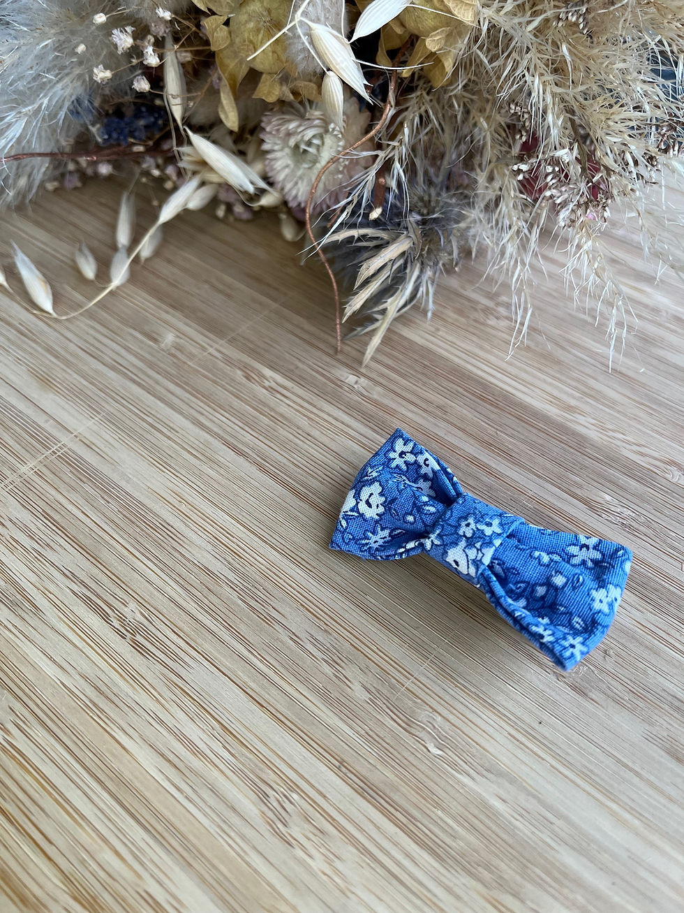 Miniature : Barrette en coton motifs fleuris 