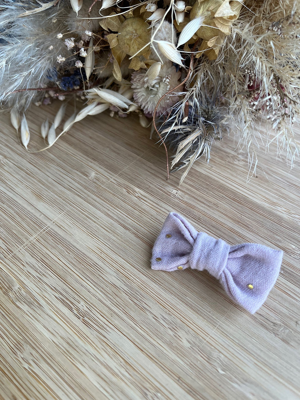 Miniature : Barrette en double gaze de coton