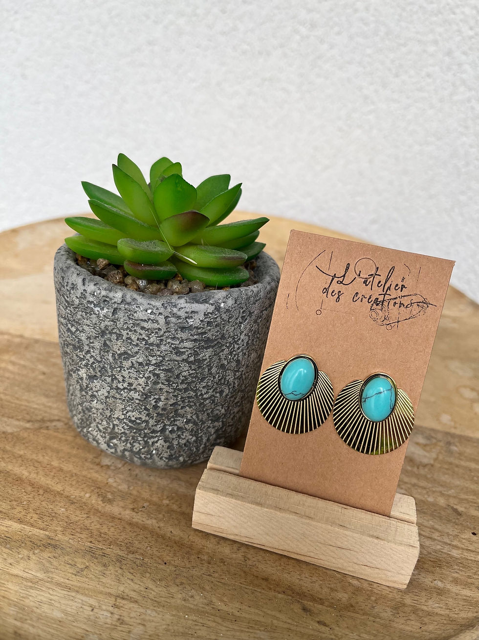 Miniature : VAGUE  - Clous d’oreilles 