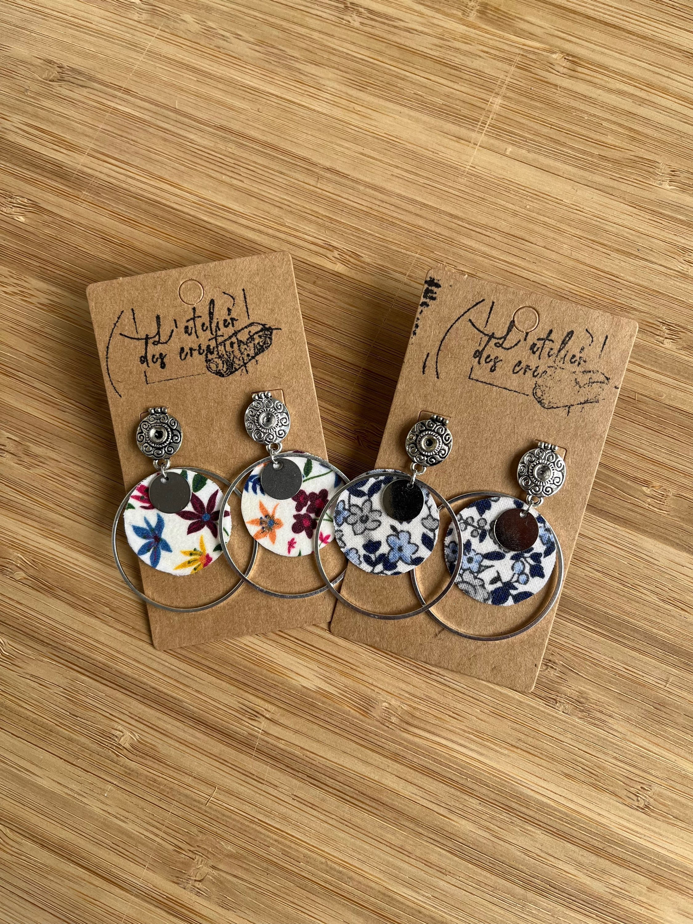 PEP’S - Clous d’oreilles argentés 