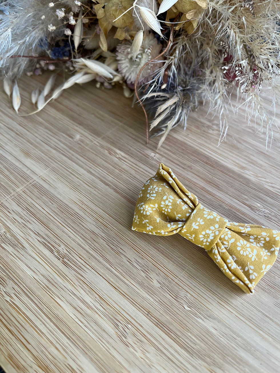 Miniature : Barrette en coton motifs fleuris