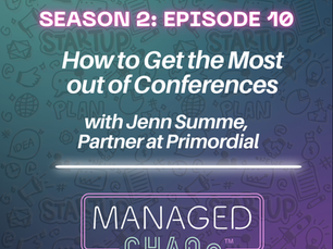 Season 2 Episode 10 - How to Get the Most out of Conferences