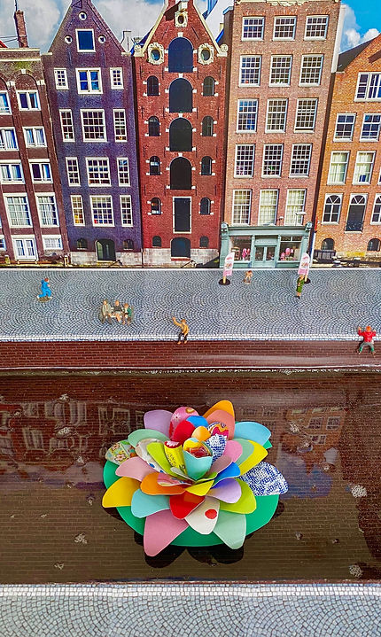 gracht, bloem, oilily, maquette