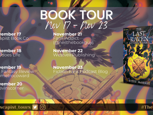 Book Tour Q&A: The Last Raven by Steve McHugh
