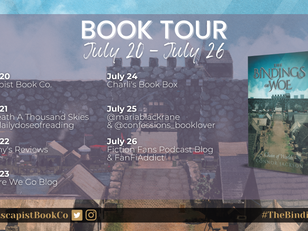 Book Tour Q&A: The Bindings of Woe by Connor Jackson