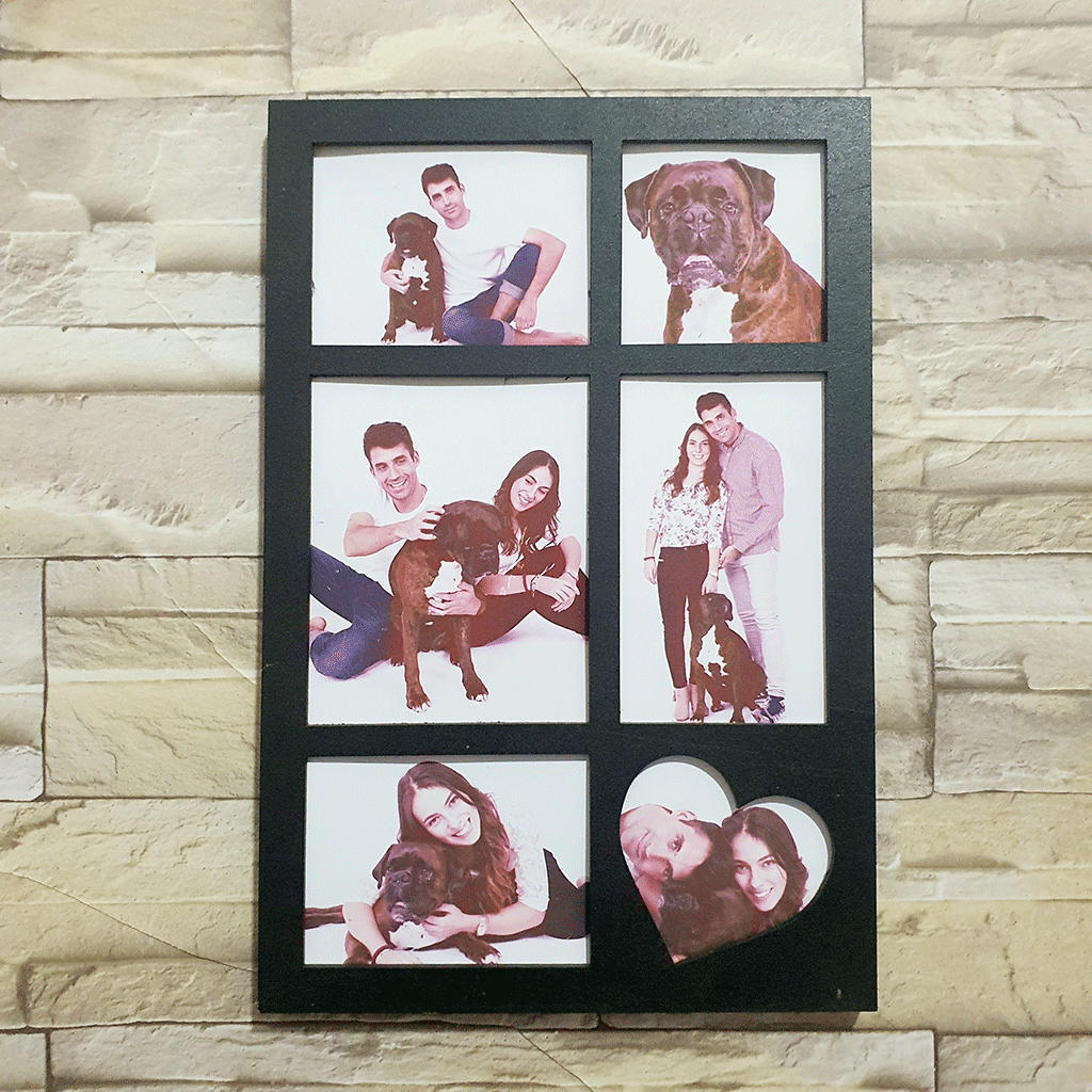 CUADRO FOTO COLLAGE LOVE