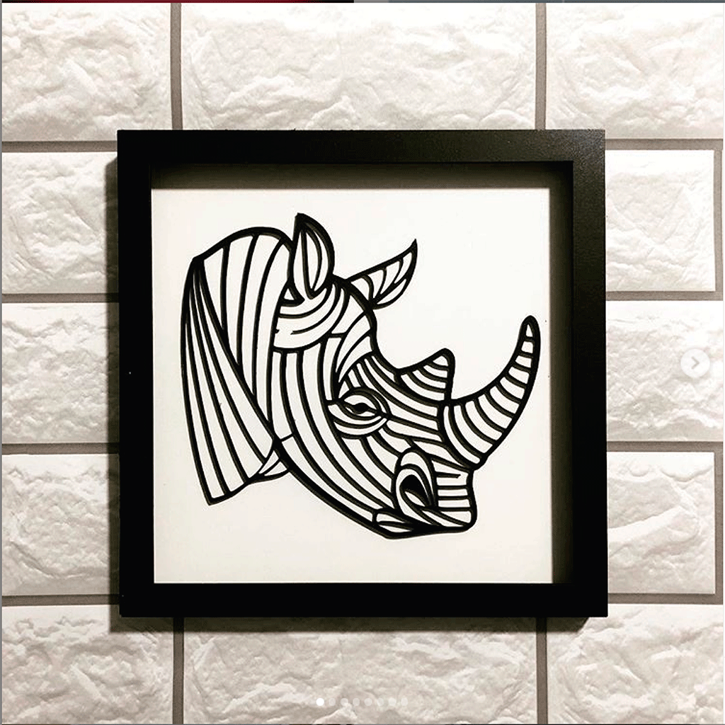 CUADRO POLYGONAL RHINO