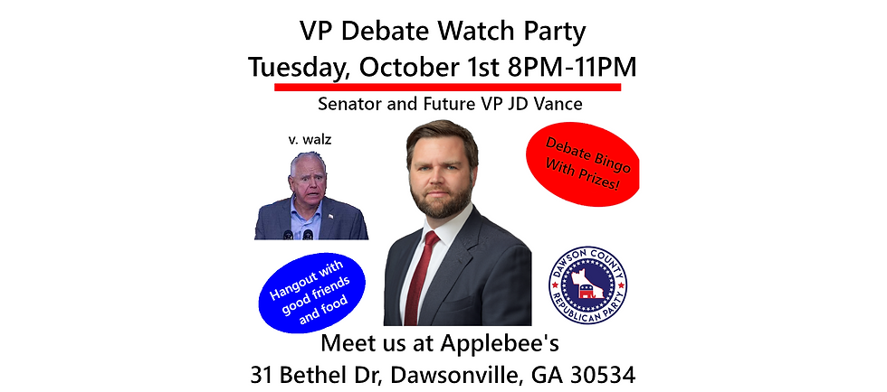 Vice Presidential Debate Watch Party