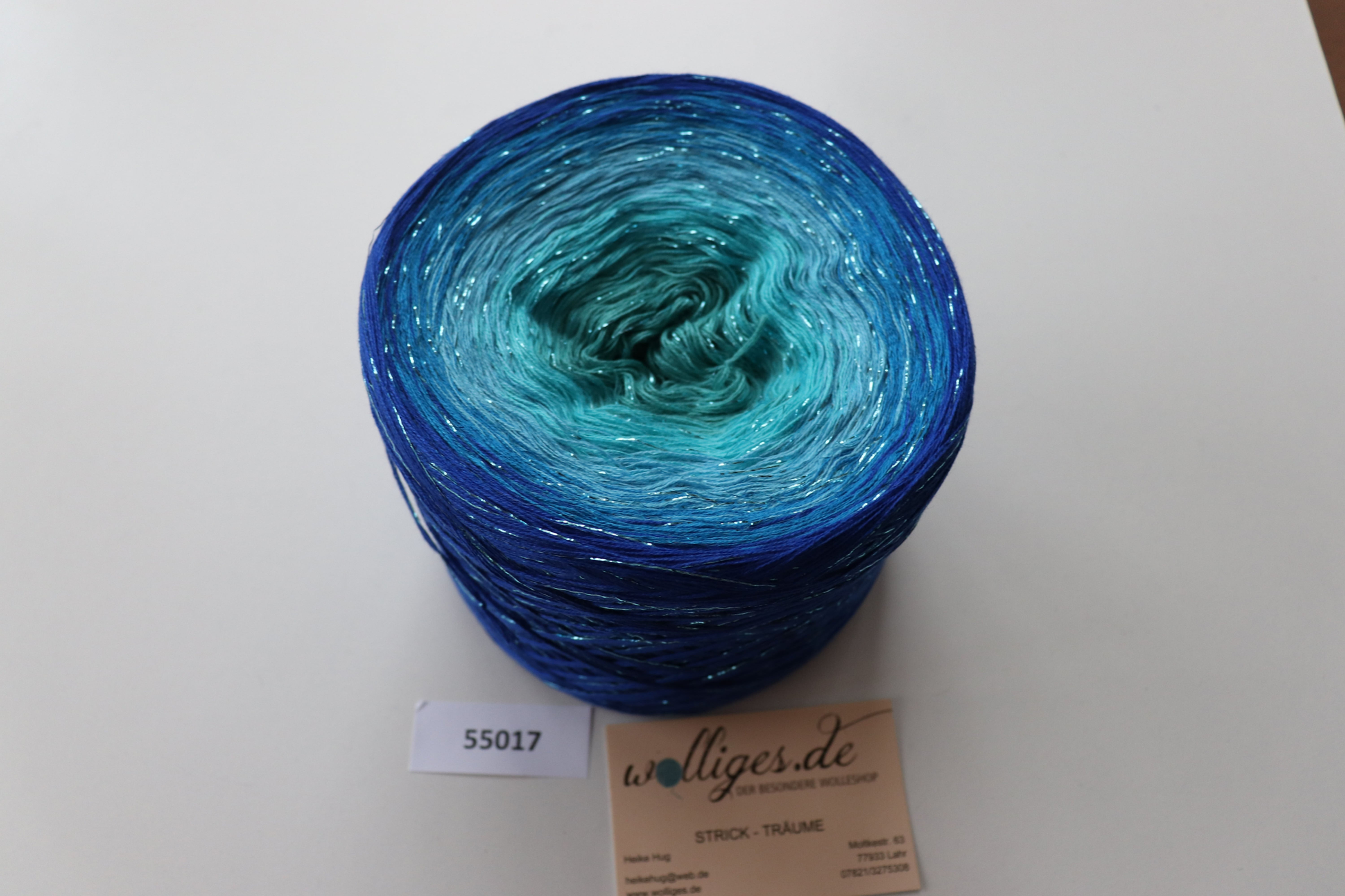 opal/capri/ultramarin/enzian + Lurex silber