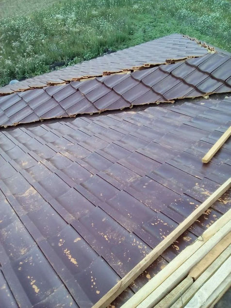 проект за ремонтиране на нисък покрив в региона на София