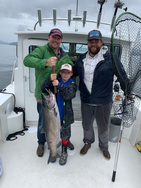 First King Salmon of the Season