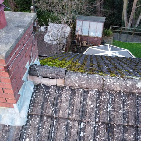 Survey of residential roof and chimney condition