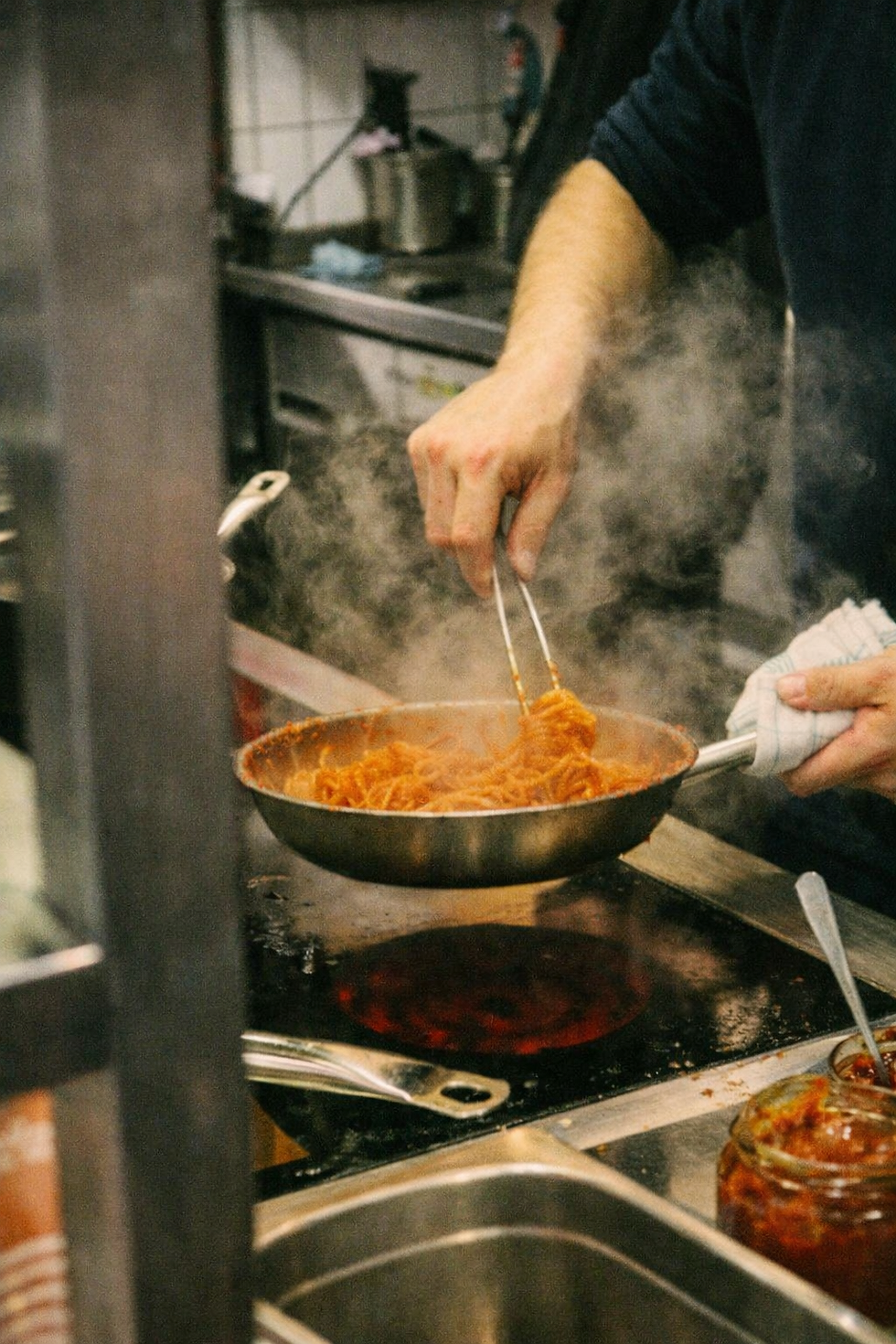 Kitchen action & preparation