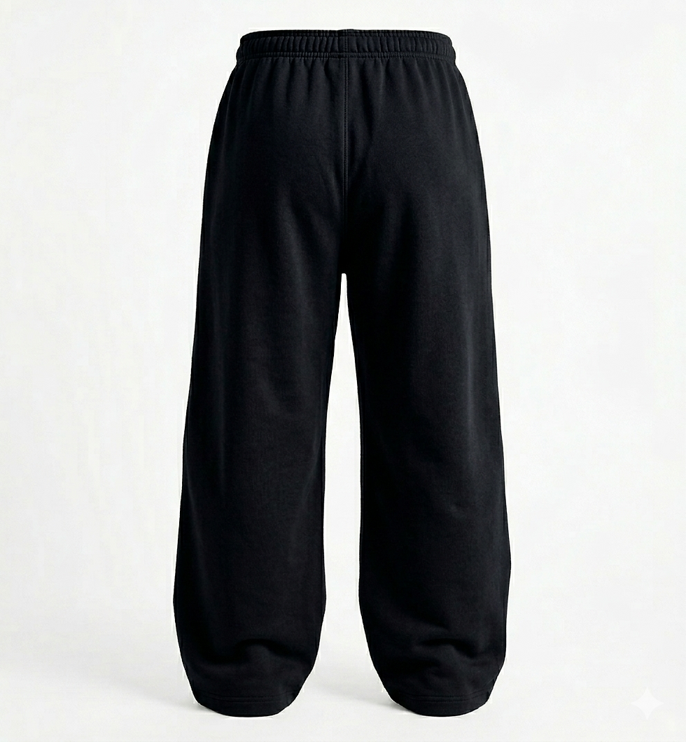 Miniatura: calça moletom baggy de academia