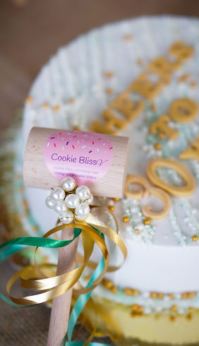 Cookie Bliss brand close-up