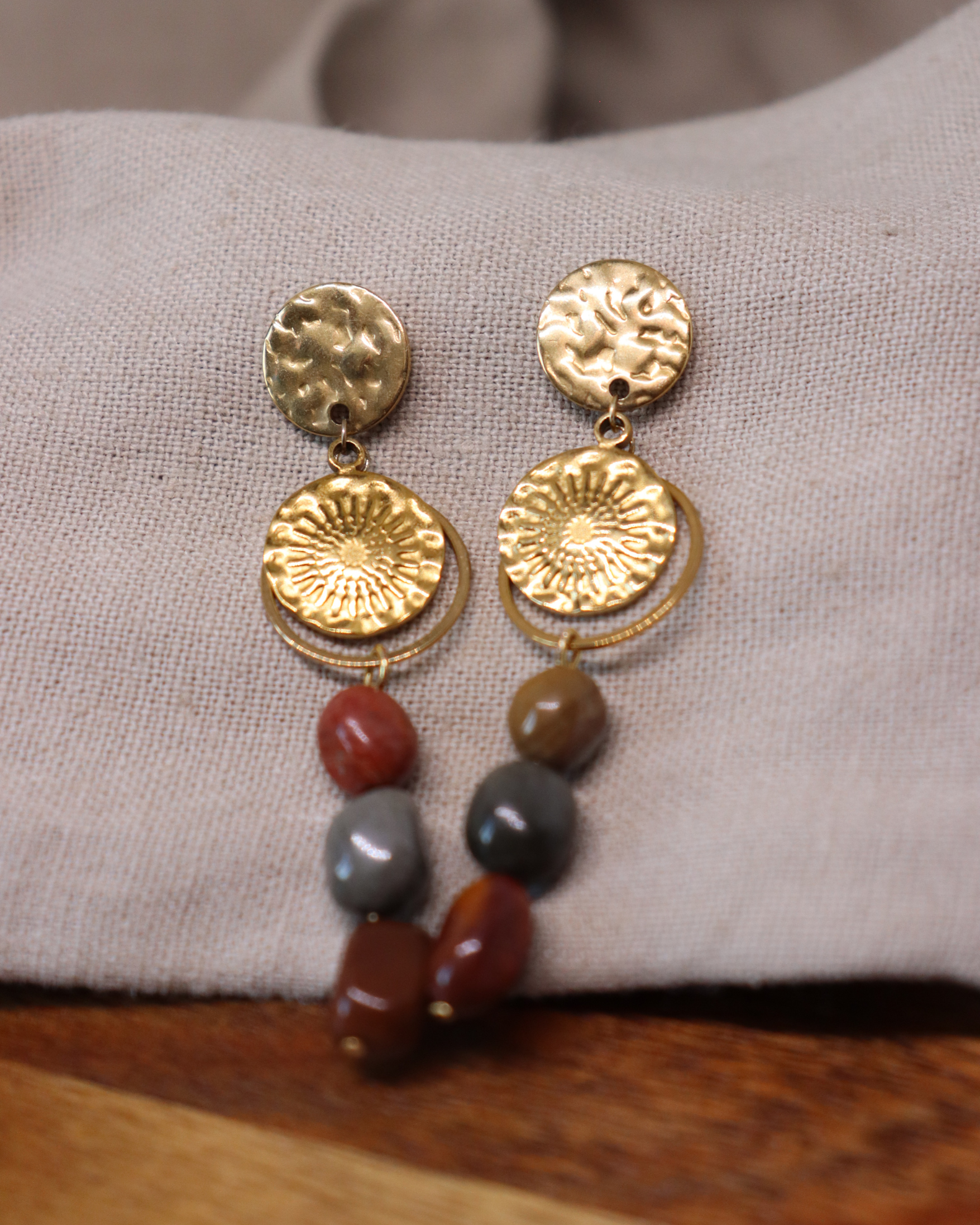 Boucles d'oreilles Zorya Gem