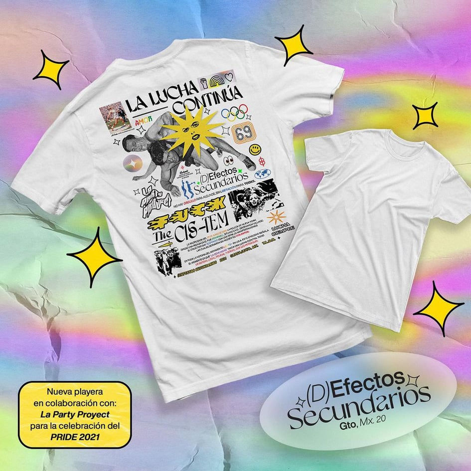 Tee oficial #queerlimpics