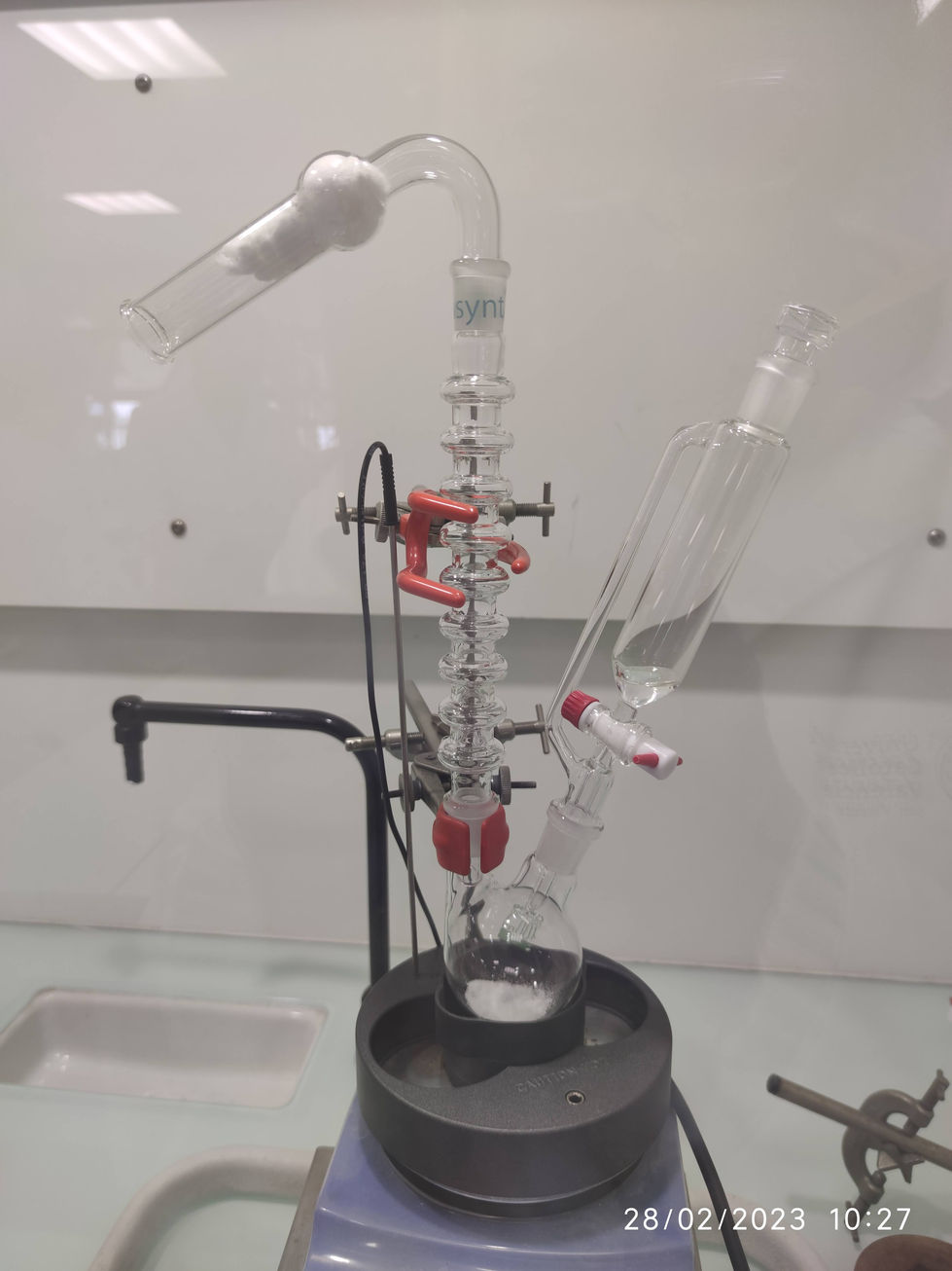 Registra com precisão procedimentos experimentais