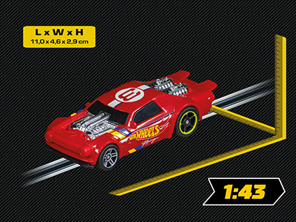 Carrera - 20064216 - Hot Wheels Night Shifter (Rojo