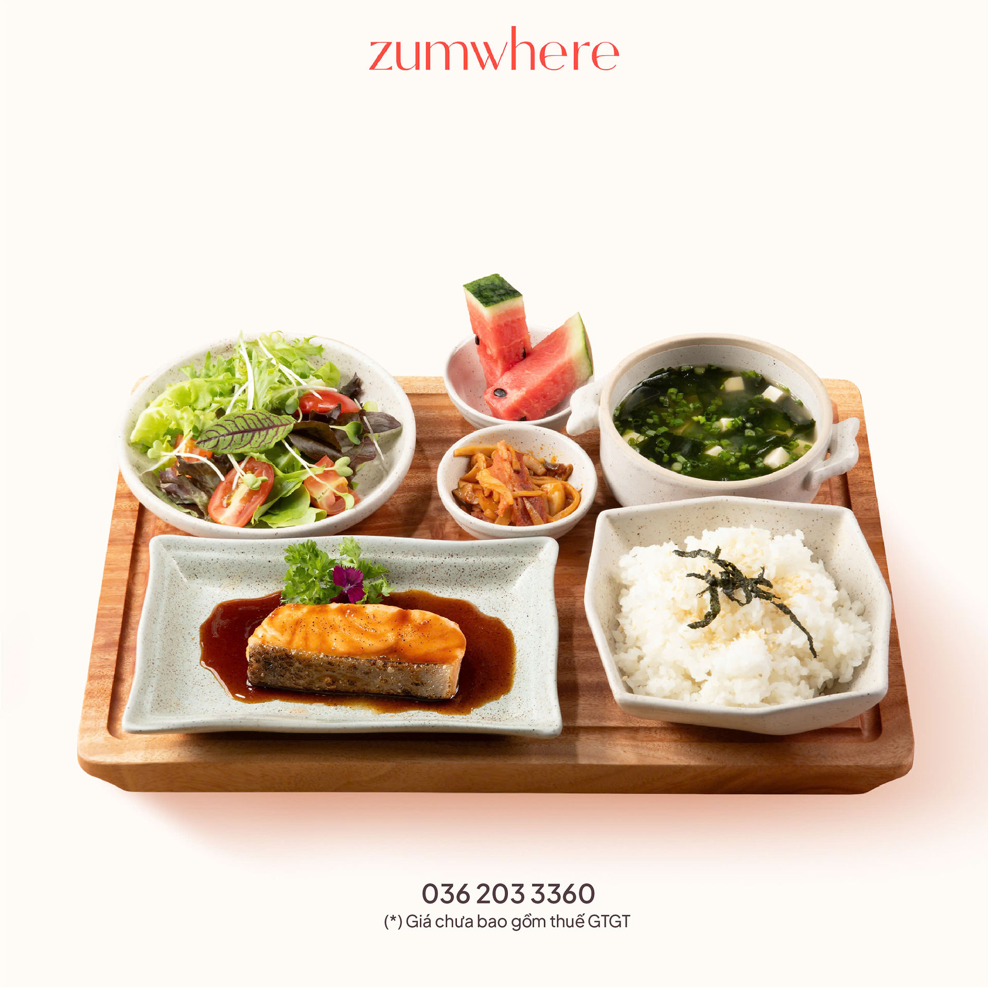 Mua 1 tặng 1 all day menu zumwhere
