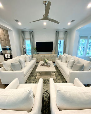 Watersound, FL Coastal Living Room Design
