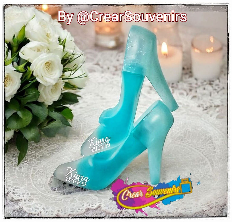 Miniatura: Zapato Cenicienta 50 ml / 30 unidades