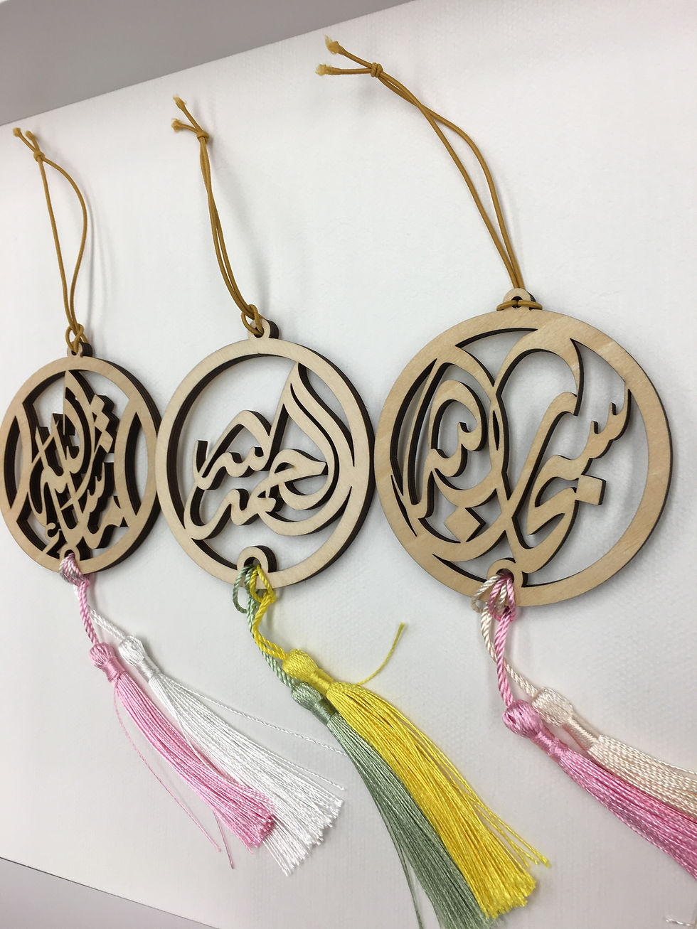 Thumbnail: Car Rear View Mirror Hanger “SubhanAllah” Islamic Decor سبحان الله