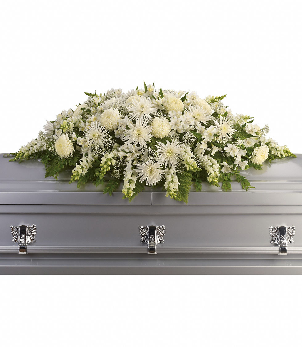 Loving Light Casket Spray