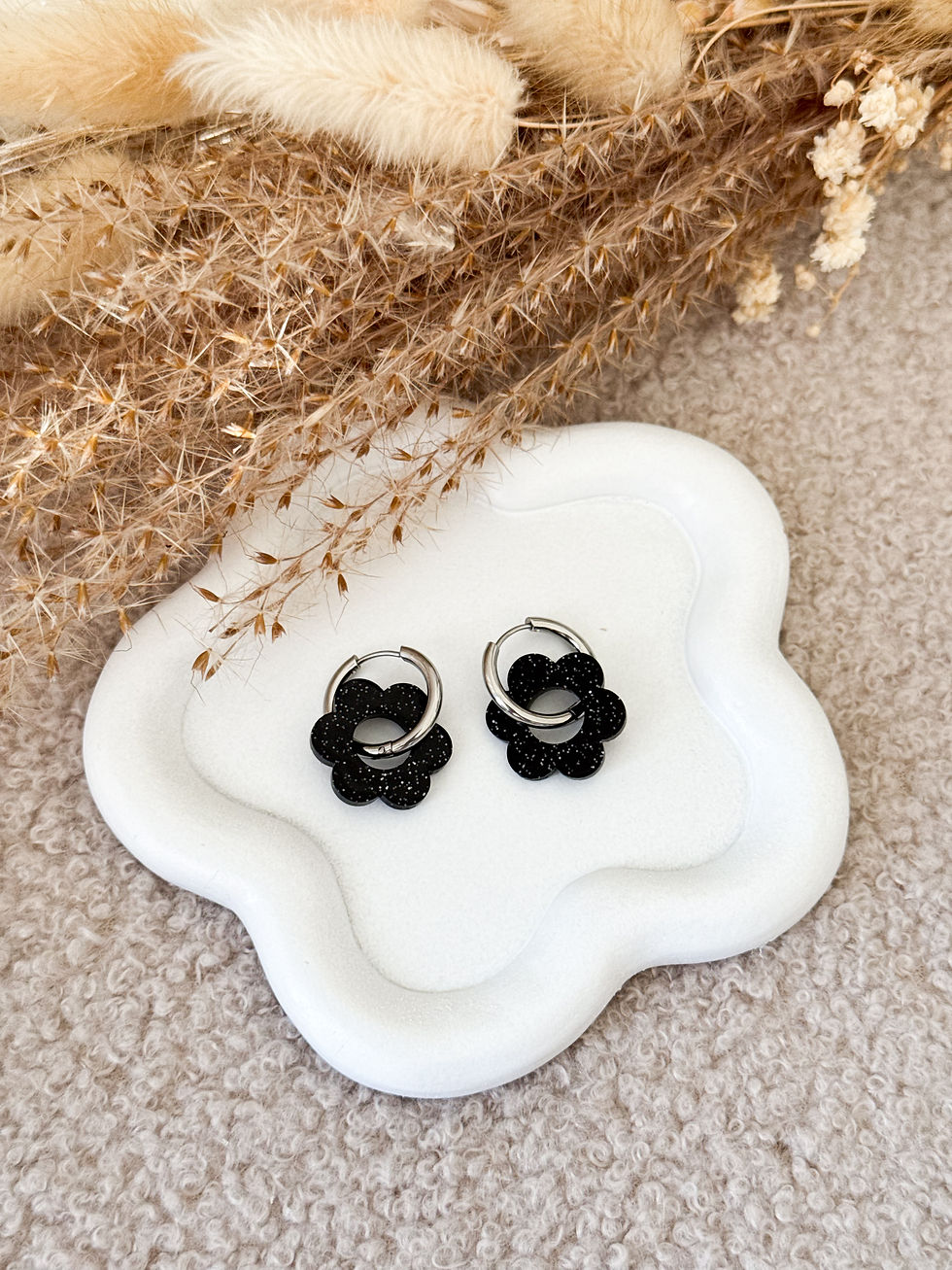 Miniature : Créoles flowers paillettes