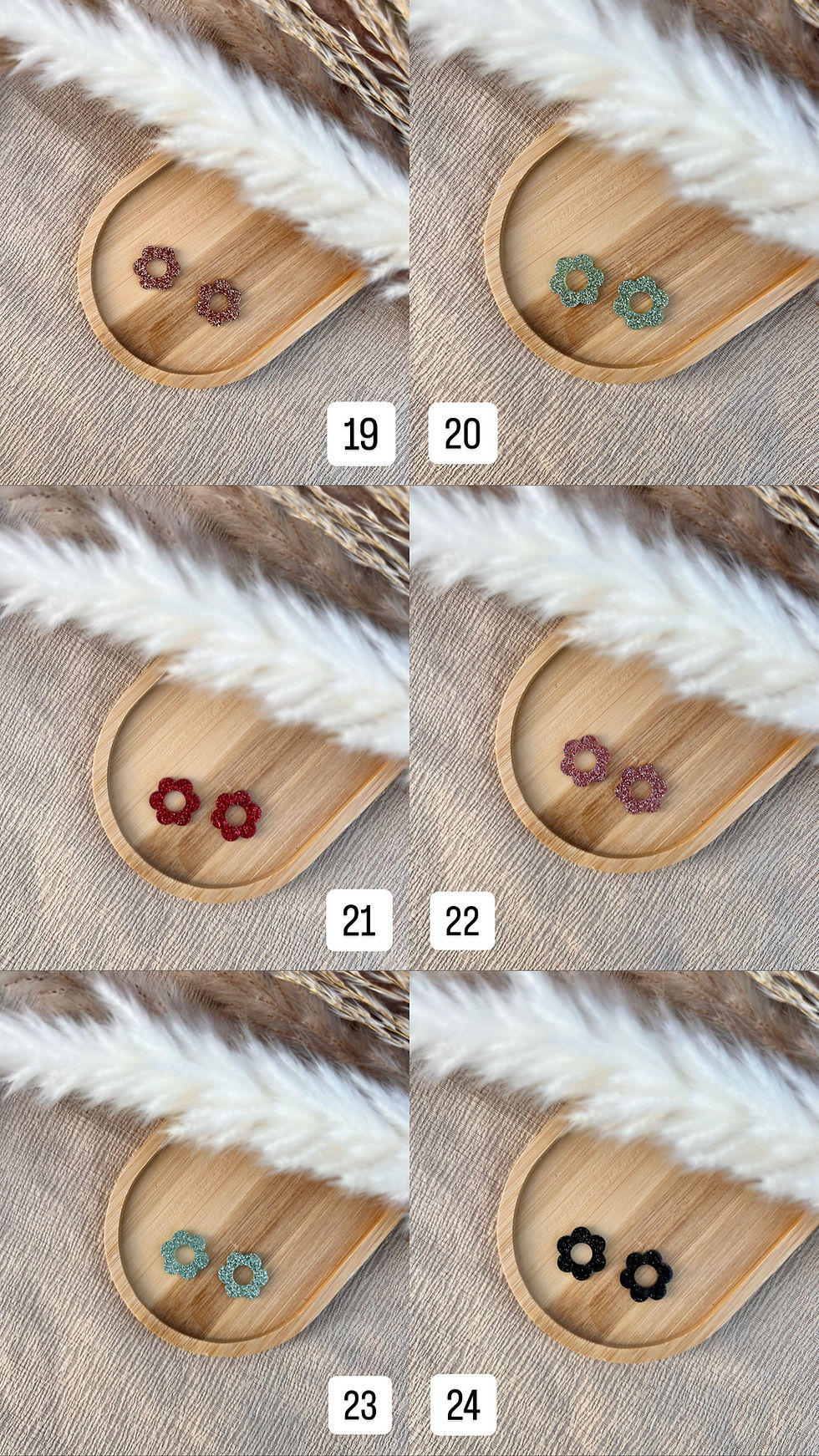 Miniature : Paire de fleurs