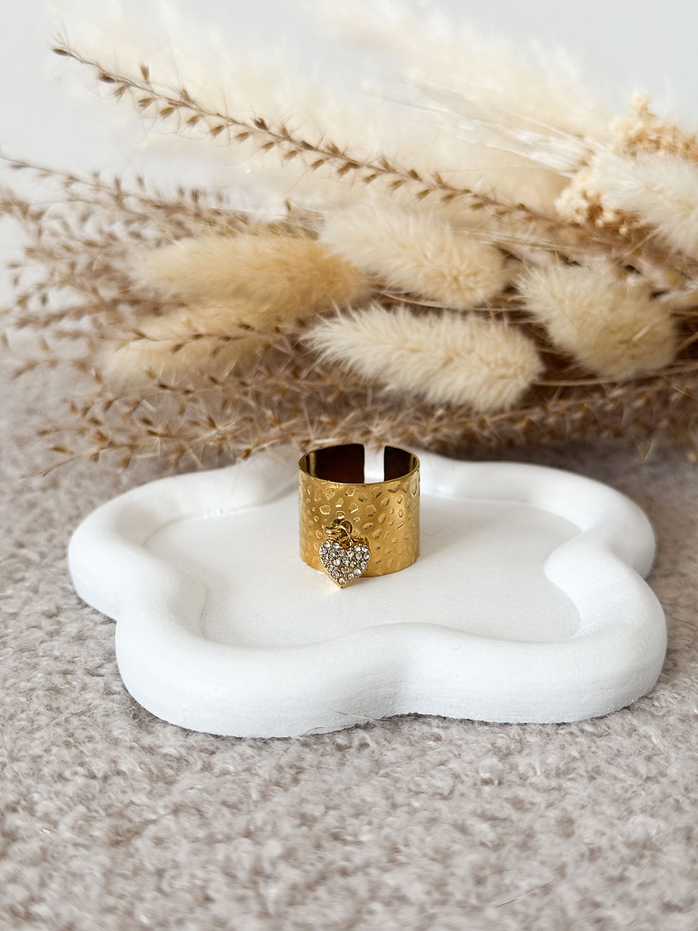 Miniature : Bague breloque coeur