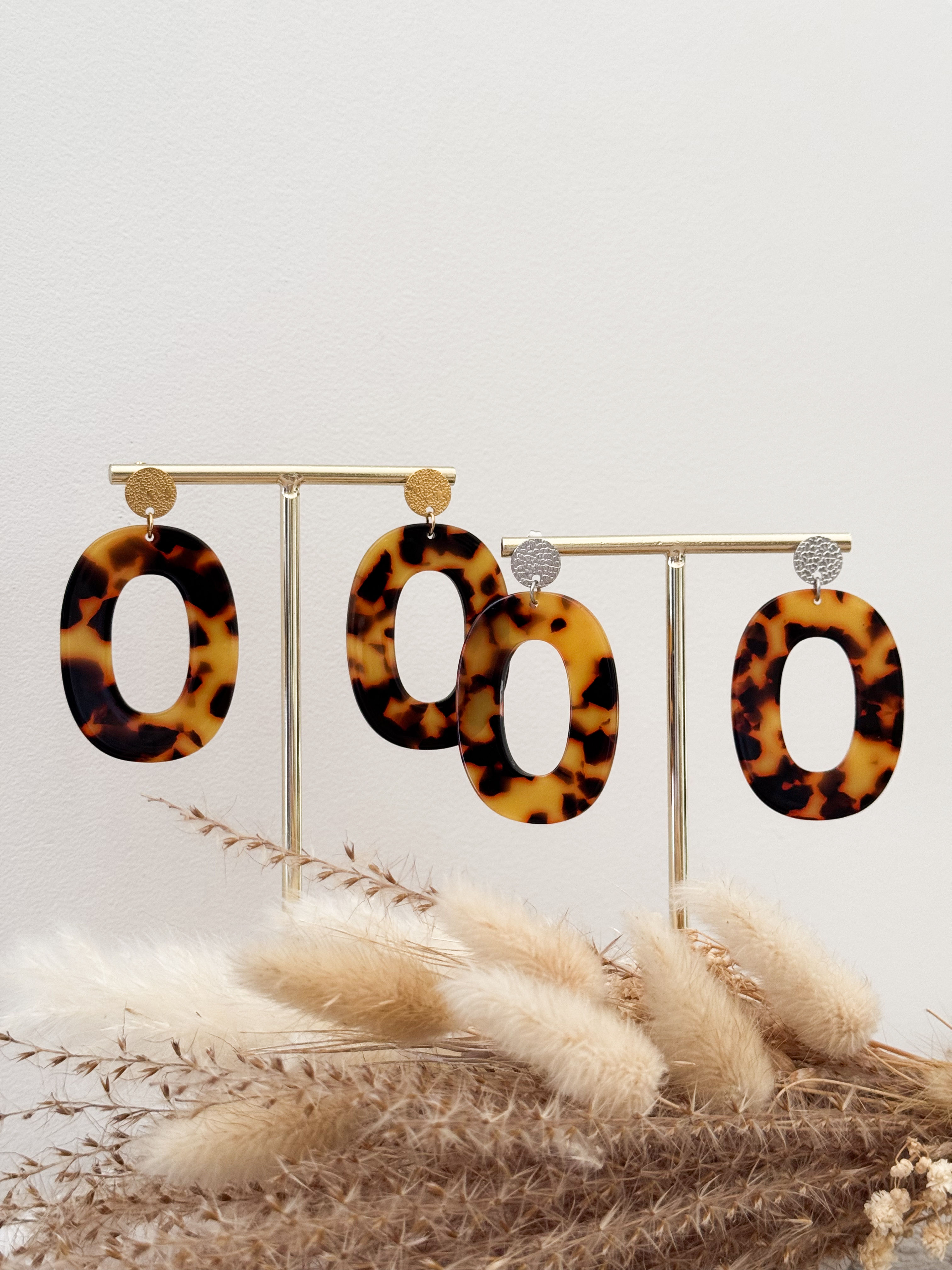 Boucles Charlotte marron