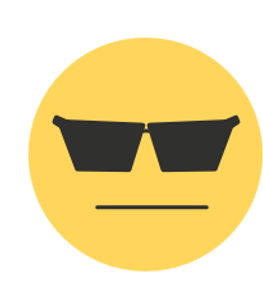Emoji represen the warning sign Obsession
