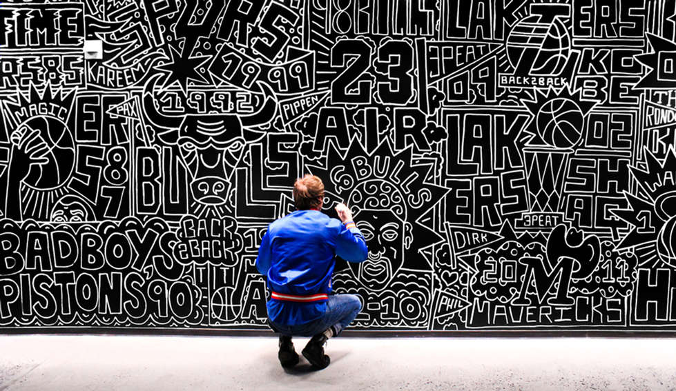 Bleacher Report Mural