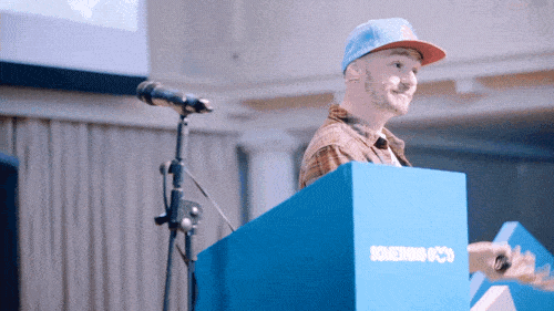 Gavin's a keynote speaker
