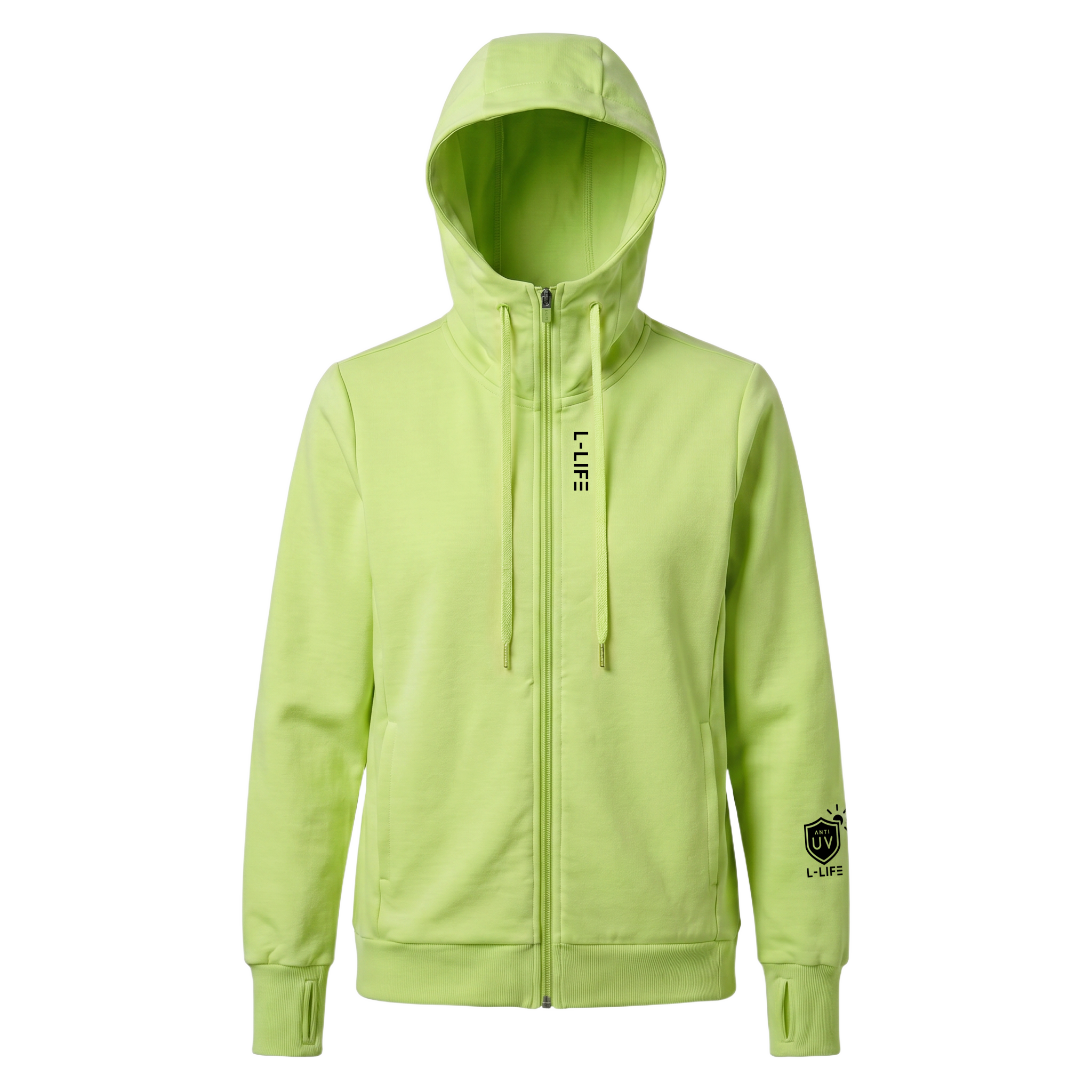 Áo khoác chống nắng 99% vải Cotton L-Life - Xanh Cốm