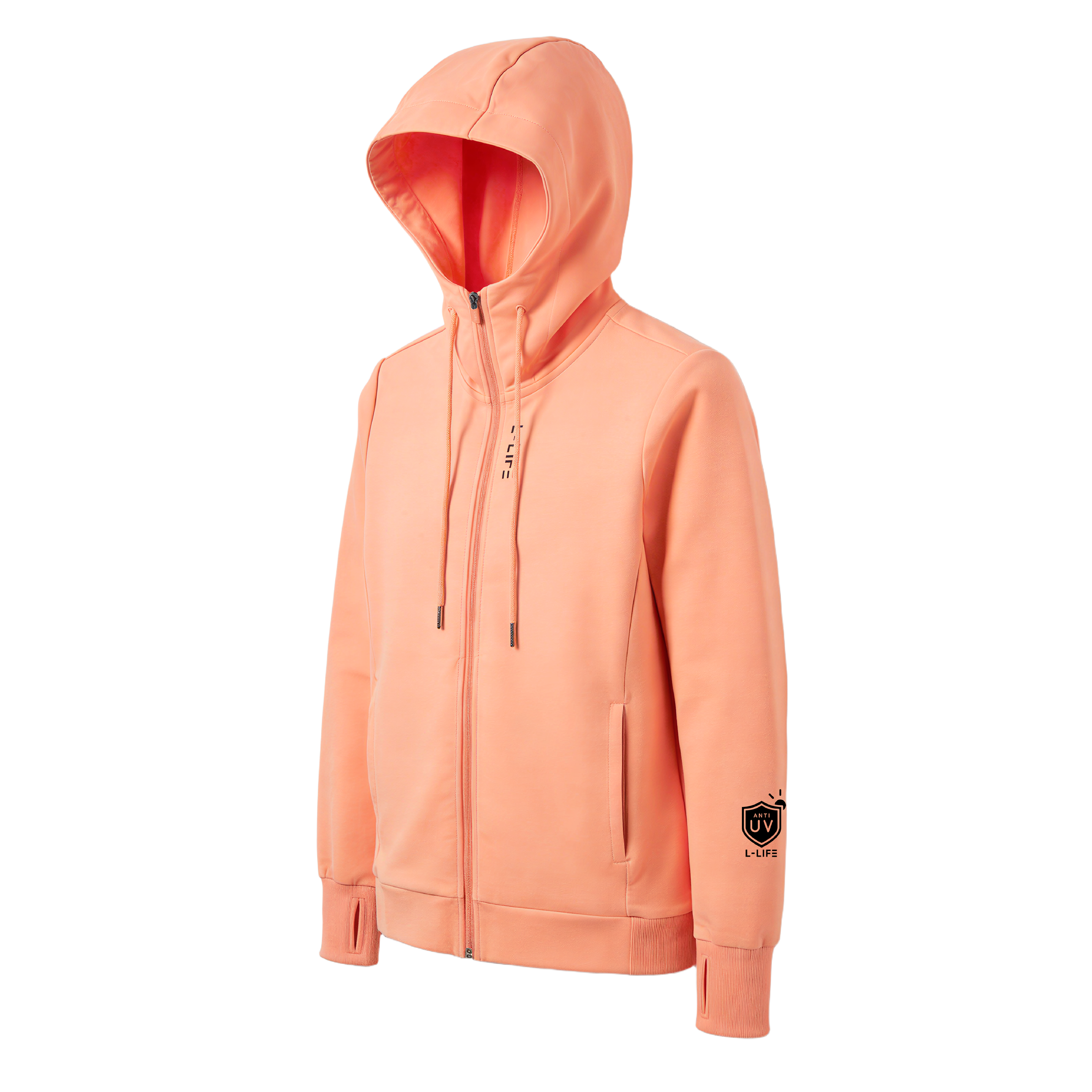 Áo khoác chống nắng 99% vải Cotton L-Life - Cam