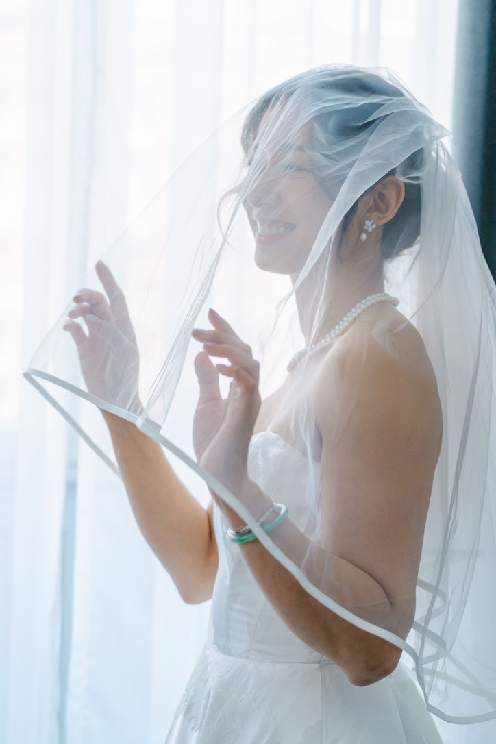 bride getting ready at The Municipal Hotel Liverpool