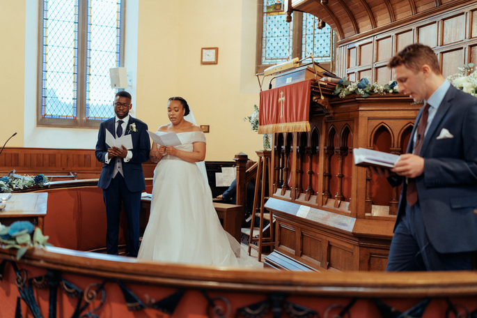 Welsh Presbyterian Church Wedding | Christy Photography