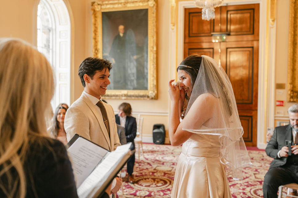 Liverpool town hall wedding ceremony