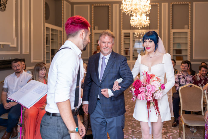 Manchester Hall wedding