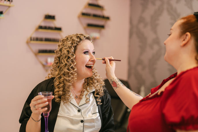 dazzle hair & beauty wedding